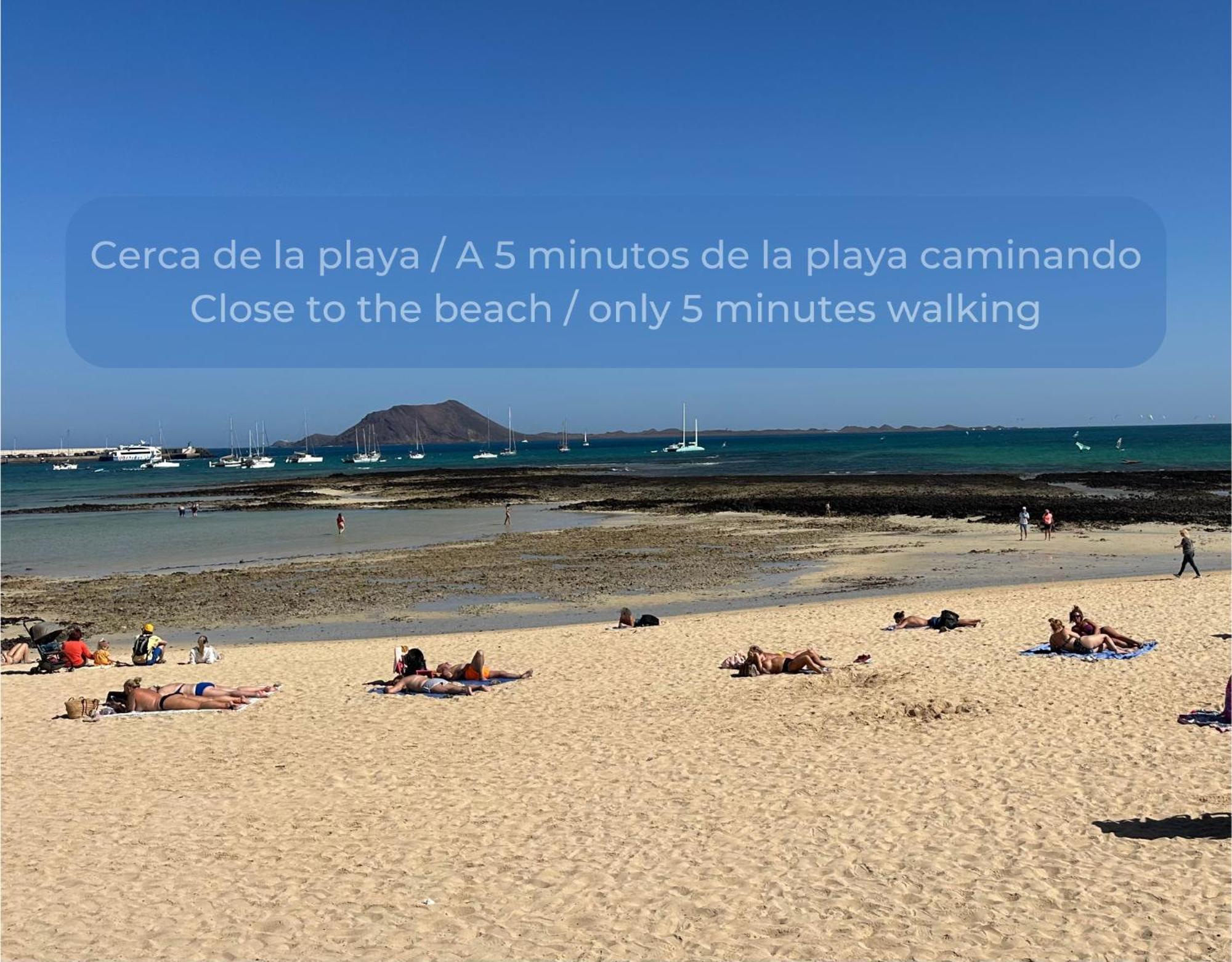 Basa Paradise - Piscina, Terraza, Wifi Y Parking Corralejo Extérieur photo