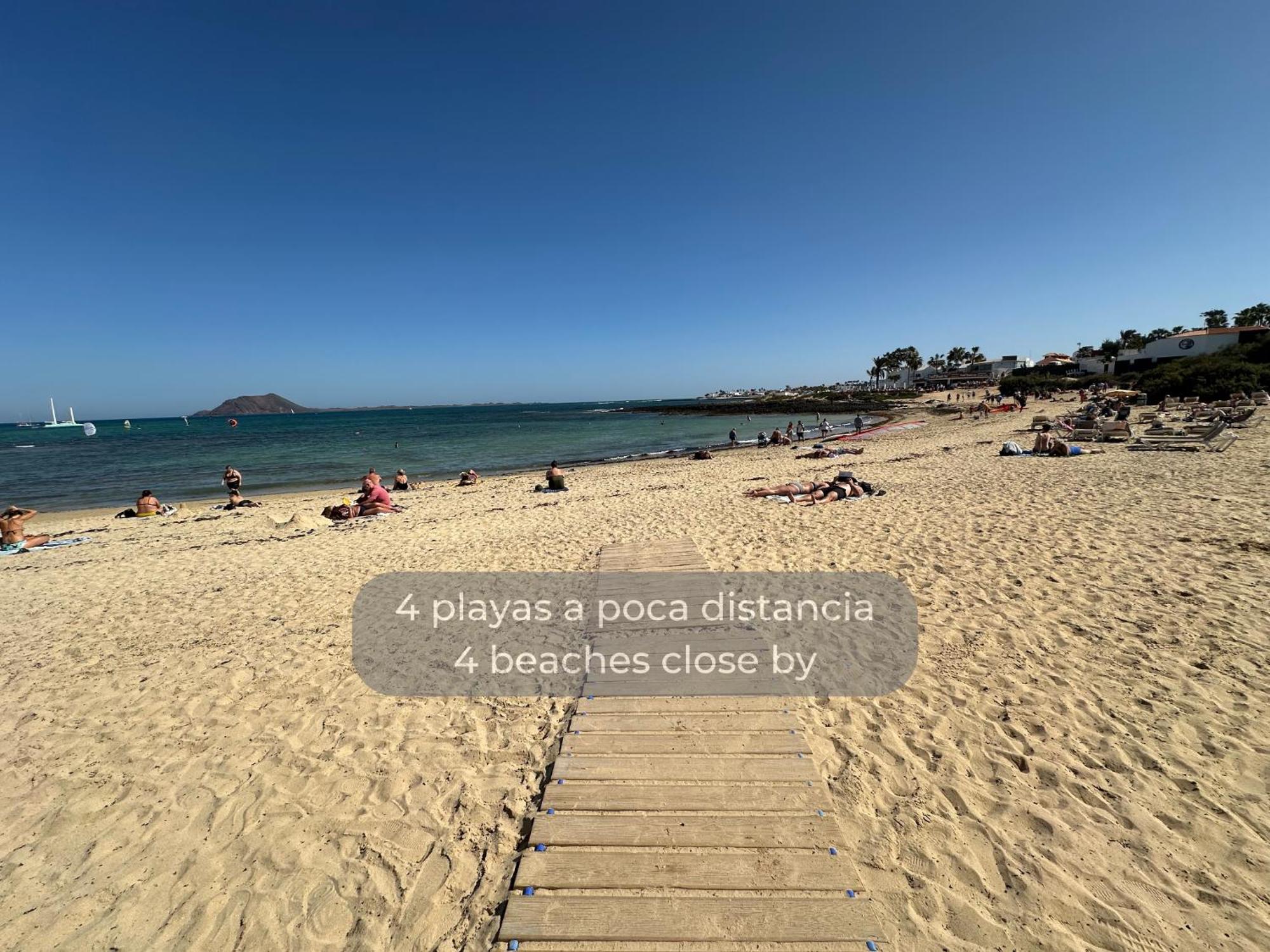 Basa Paradise - Piscina, Terraza, Wifi Y Parking Corralejo Extérieur photo